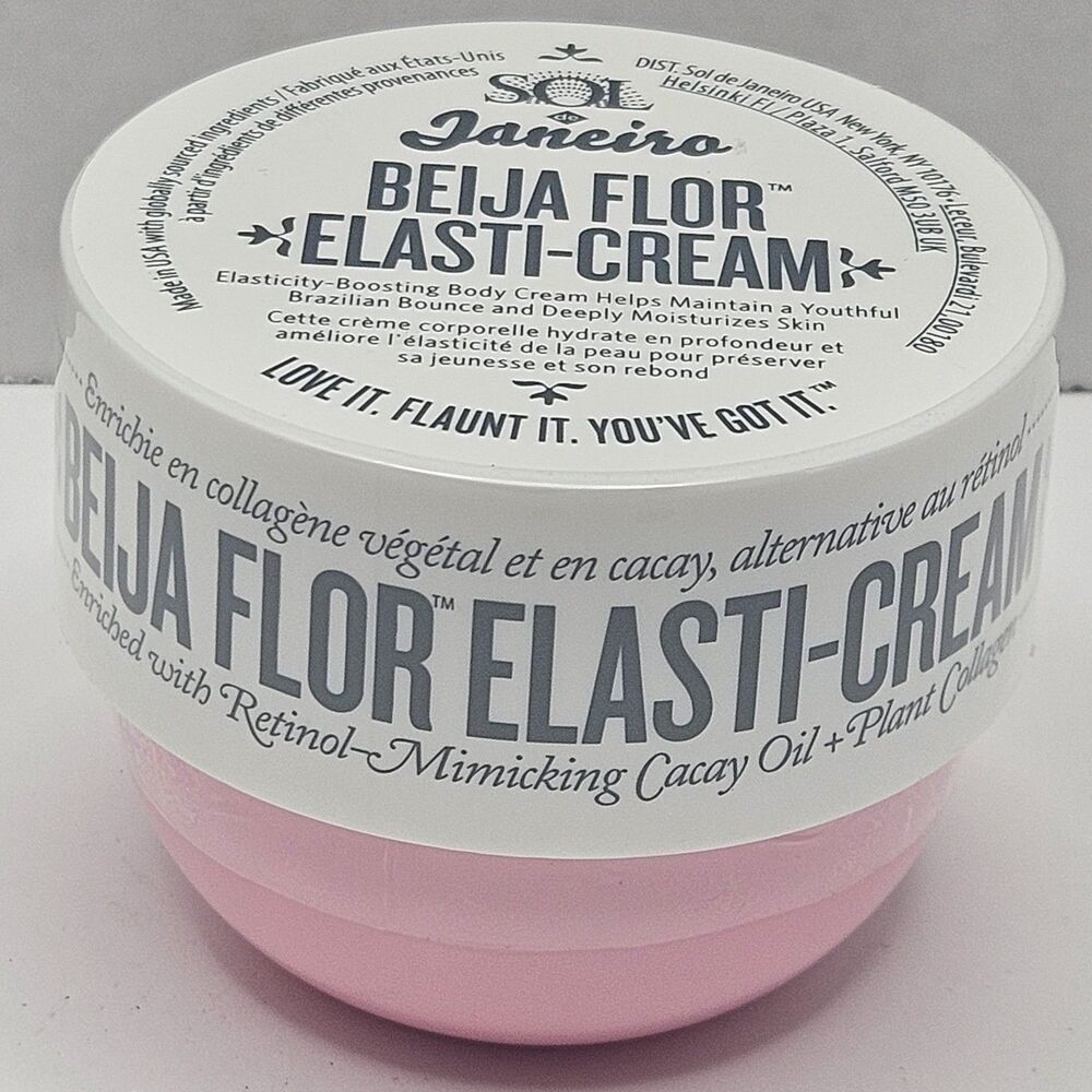 Sol De Janeiro Beija Flor Elasti Body Cream 75ml/2.5oz NWOB!  SEALED!